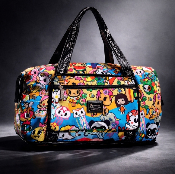 LIMITED EDITION Tokidoki Unicorno Weekender Duffle Bag/ Tote - Picture 12 of 12